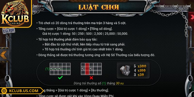 Cung Đường Bão Táp KCLUB – Siêu Phẩm Nổ Hũ Kịch Tính 2 Luật chơi cung đường bão táp thú vị