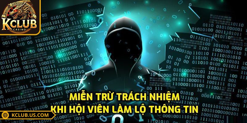 Miễn Trừ Trách Nhiệm 3 Cổng game miễn trừ trách nghiệm khi người dùng vi phạm