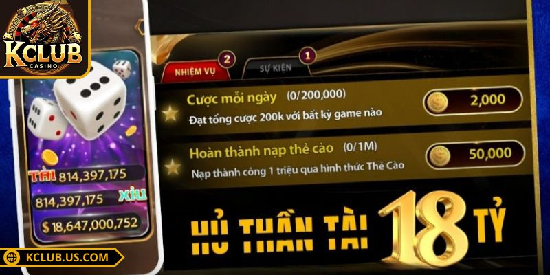 Tải App KCLUB 3 Chỉ nên tải app từ nguồn trang chủ chính thức
