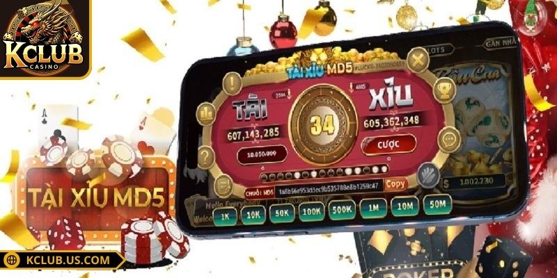 Tài Xỉu Md5 KCLUB - Luật Chơi Và Cách Tham Gia Hiệu Quả 1 Giải thích tài xỉu mã hóa MD5 dễ hiểu nhất